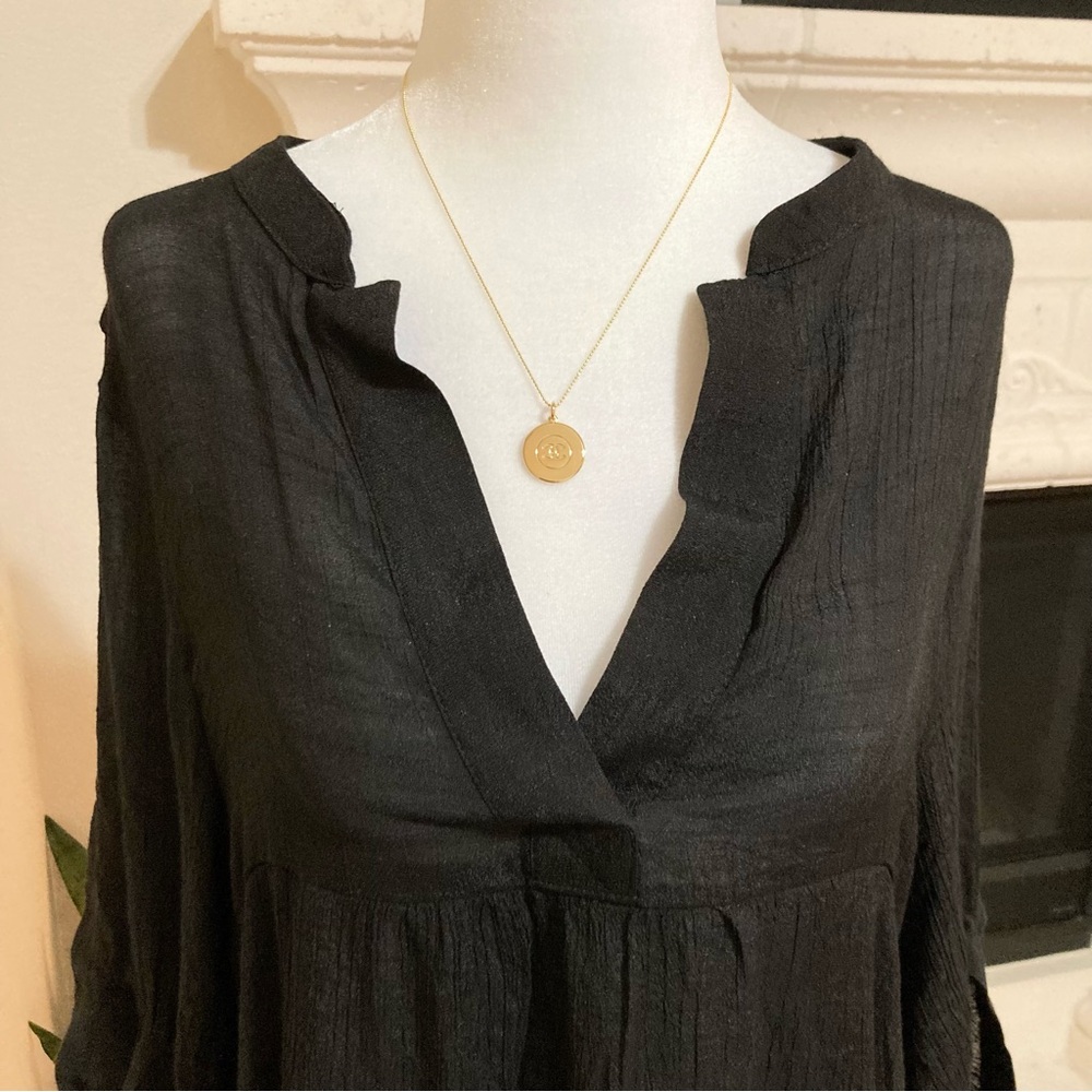CHANEL Charm with 18k Gold Plated Necklace Chain Holiday 2022 CC Coin Set - Picture 7 of 11